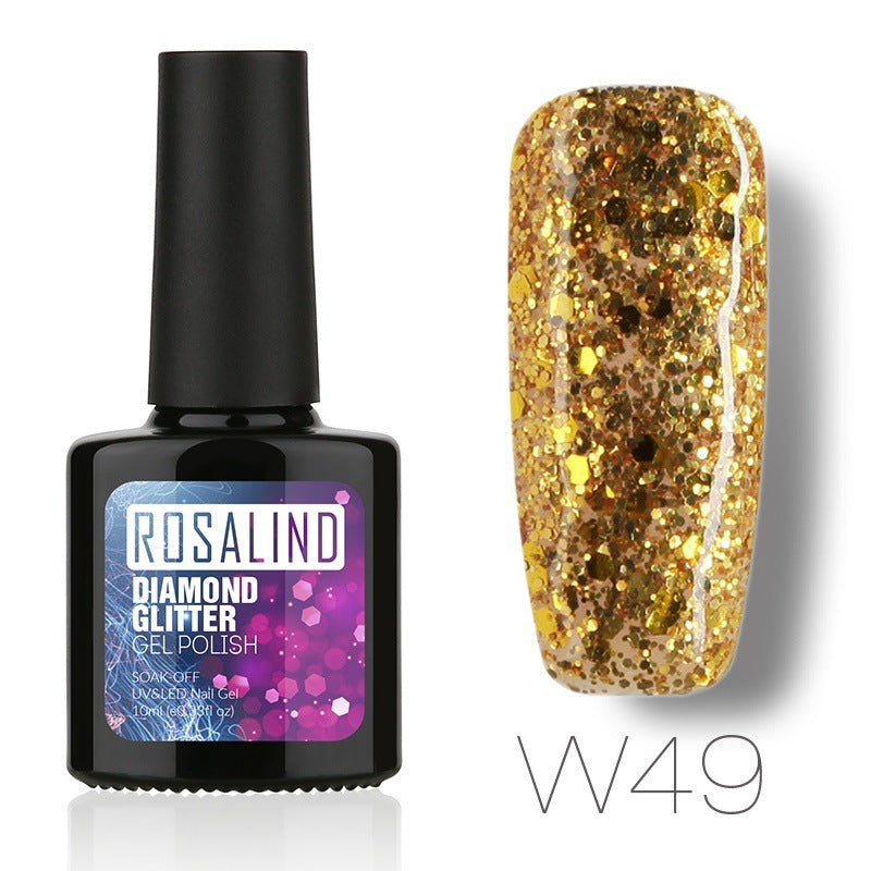 Diamond Nail Gel – Shiny Long-Lasting UV/LED Gel Polish for Sparkling Nail Art - HZ Mobile