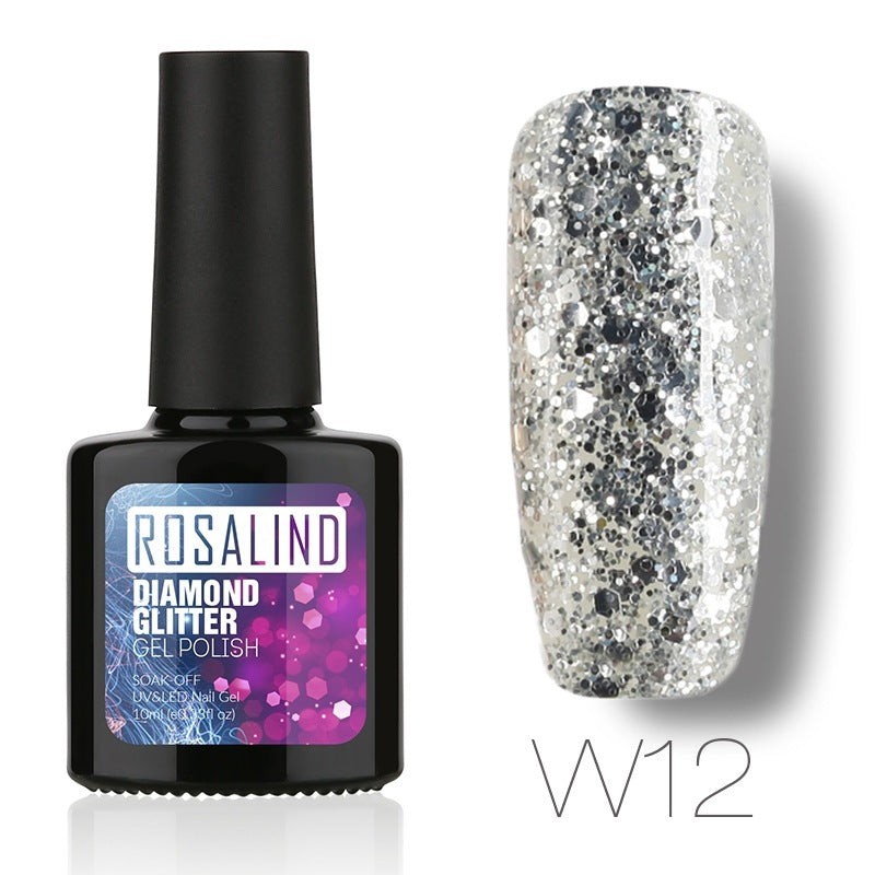 Diamond Nail Gel – Shiny Long-Lasting UV/LED Gel Polish for Sparkling Nail Art - HZ Mobile