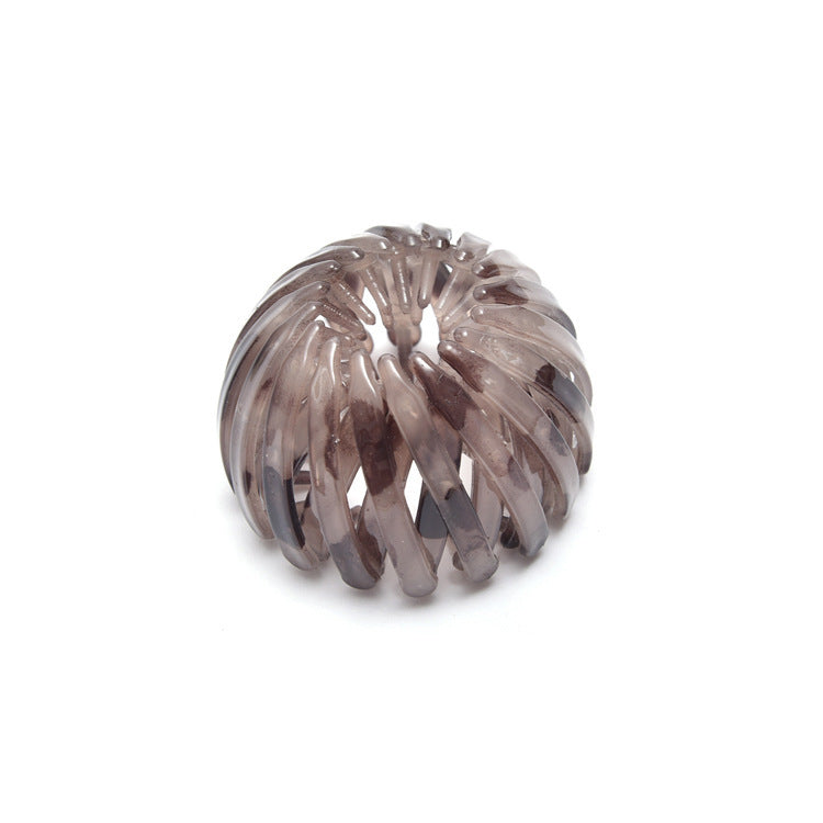 Bird’s Nest Rhinestone Hairpin – Colorful Ponytail Ball Clip & Elegant Hair Accessory - HZ Mobile