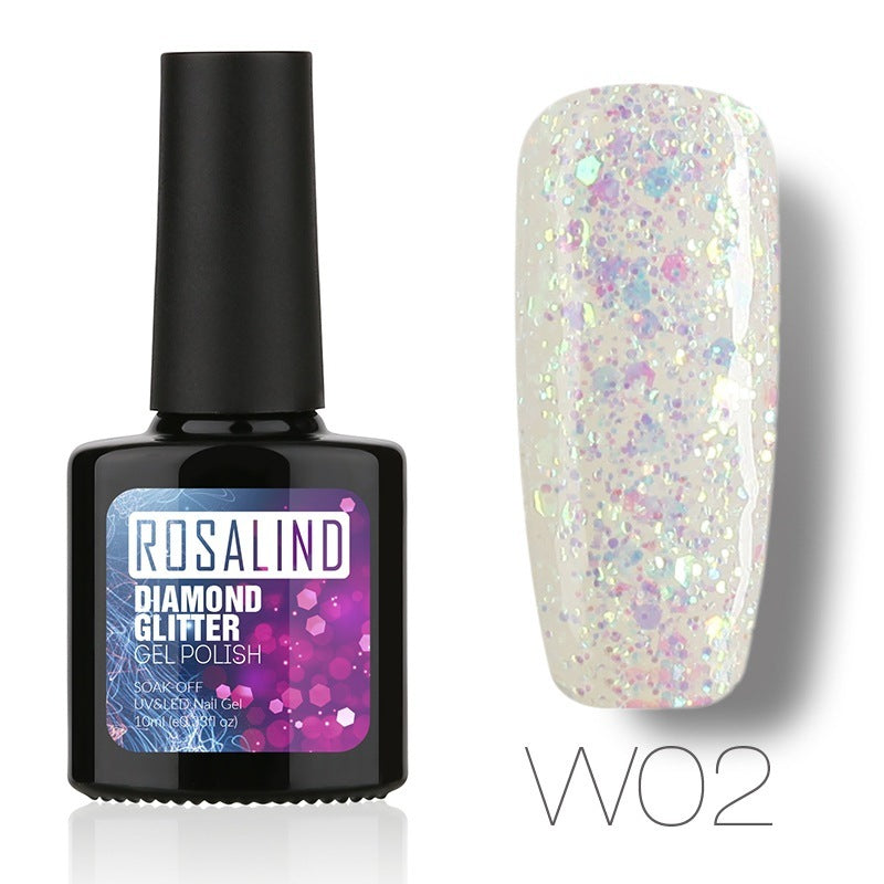 Diamond Nail Gel – Shiny Long-Lasting UV/LED Gel Polish for Sparkling Nail Art - HZ Mobile