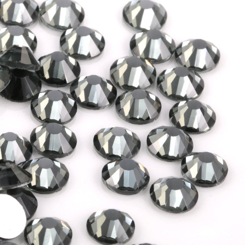 Glass Flat Rhinestones for Nail Drill – Sparkling Crystal Gems for DIY & Salon Nail Art - HZ Mobile