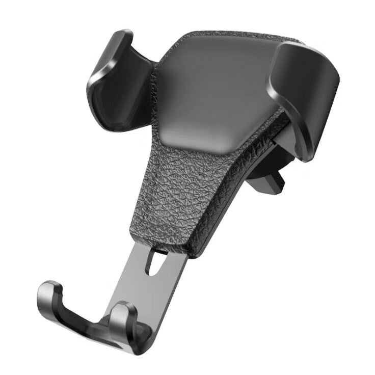 Leather grain gravity mobile phone car holder - HZ Mobile