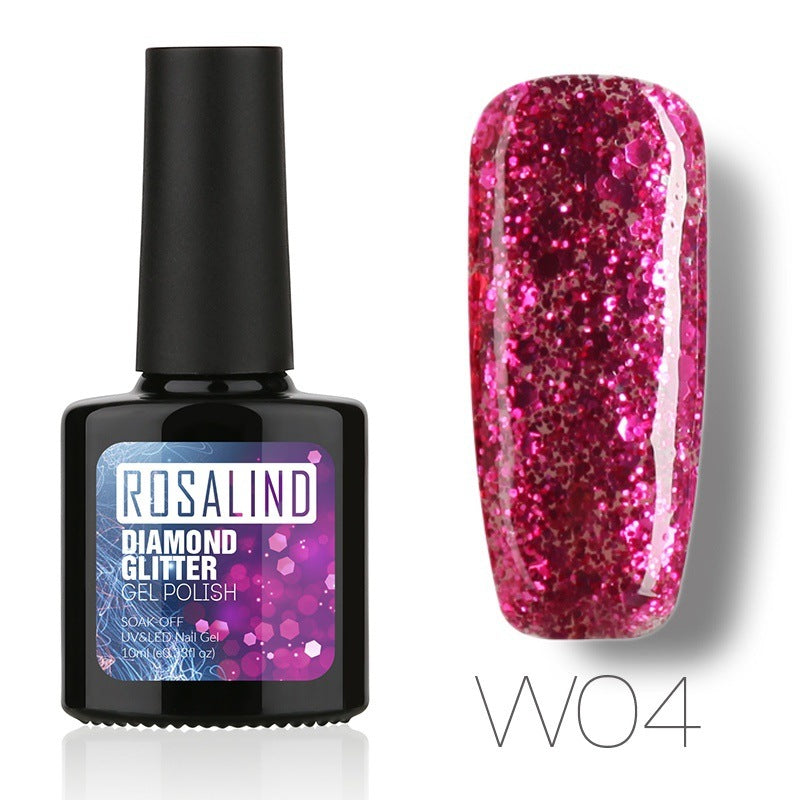 Diamond Nail Gel – Shiny Long-Lasting UV/LED Gel Polish for Sparkling Nail Art - HZ Mobile