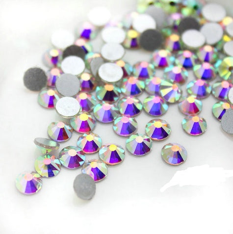 Glass Flat Rhinestones for Nail Drill – Sparkling Crystal Gems for DIY & Salon Nail Art - HZ Mobile