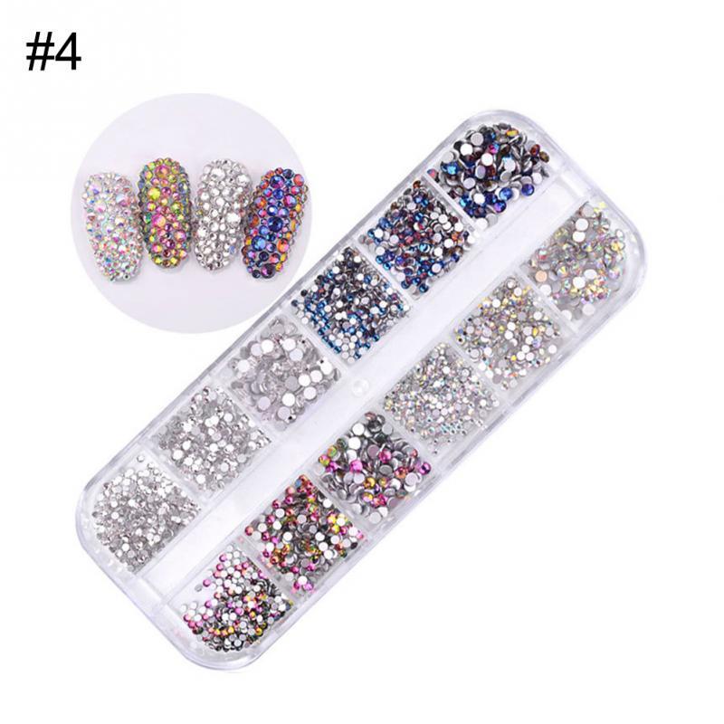Symphony AB Rhinestones for Nail Art – Sparkling Crystal Decorations for DIY & Salon Manicure - HZ Mobile