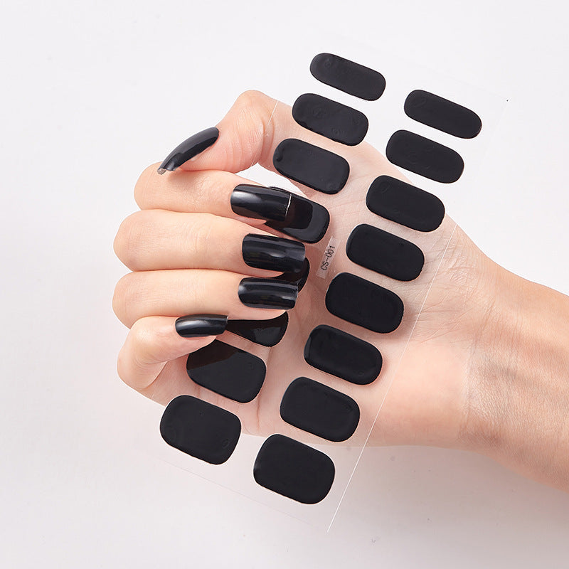Colorful Letter Nail Stickers – Full Sheet Nail Art Decals for DIY & Salon Manicure - HZ Mobile