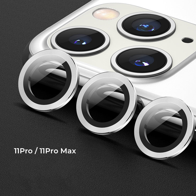 Compatible with Apple, Lens All Inclusive Anti Drop Film Iphone11pro Camera Protection Sticker - HZ Mobile