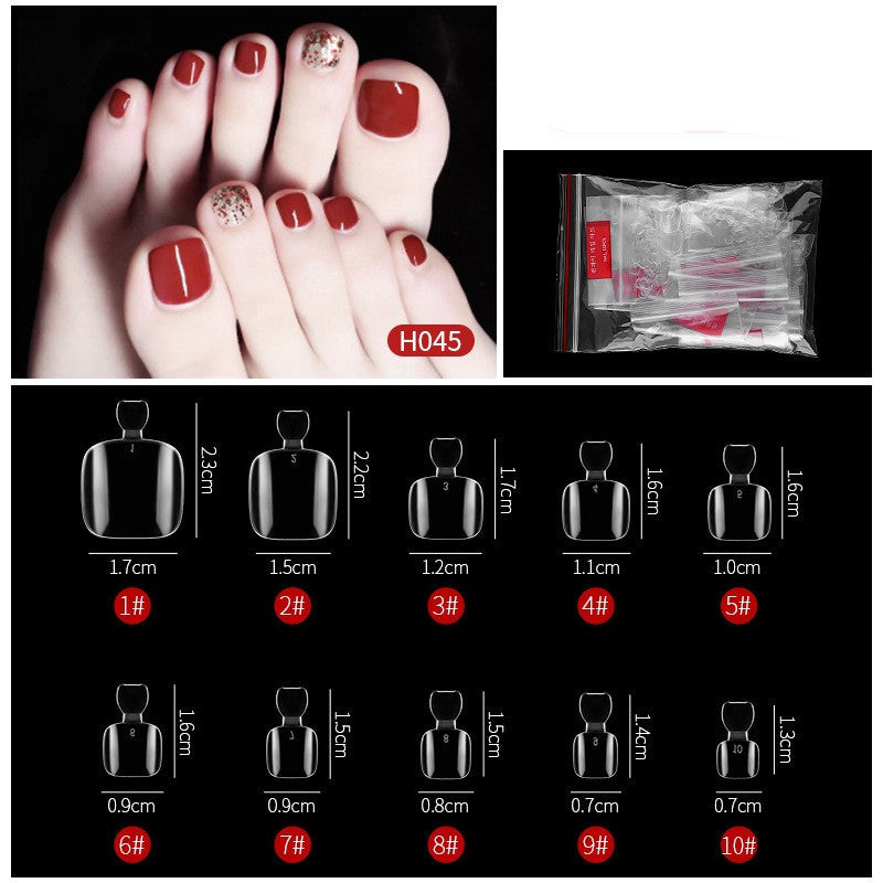 No-Trace Drop False Nails – Seamless Press-On Tips for DIY & Salon Nail Art - HZ Mobile