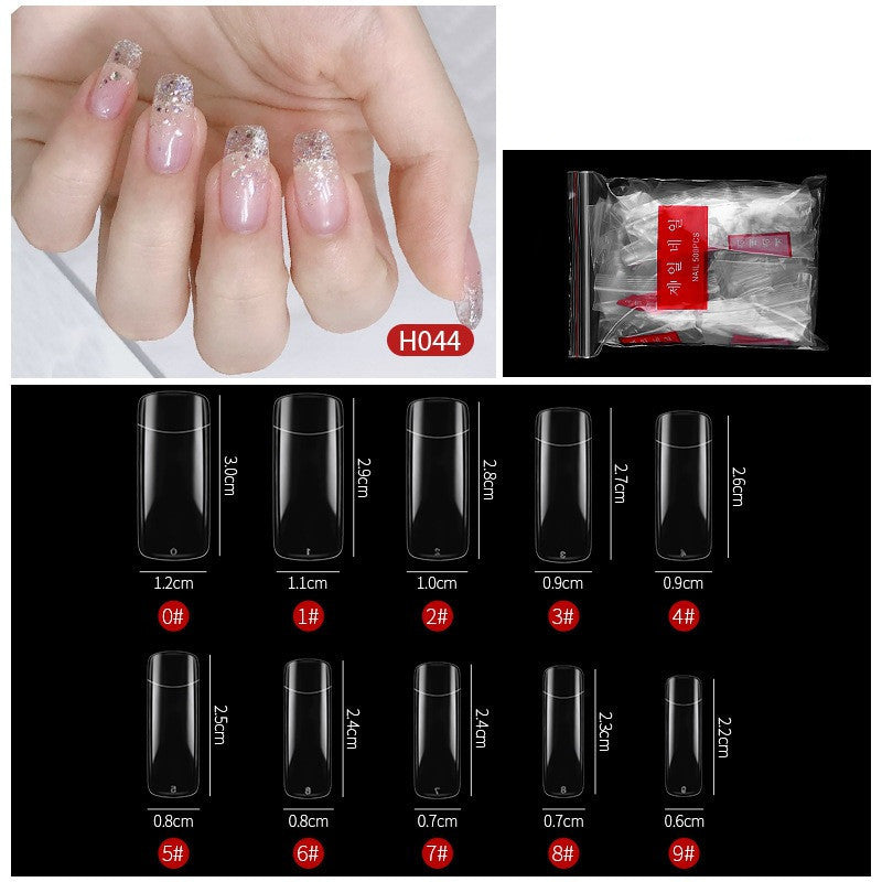 No-Trace Drop False Nails – Seamless Press-On Tips for DIY & Salon Nail Art - HZ Mobile