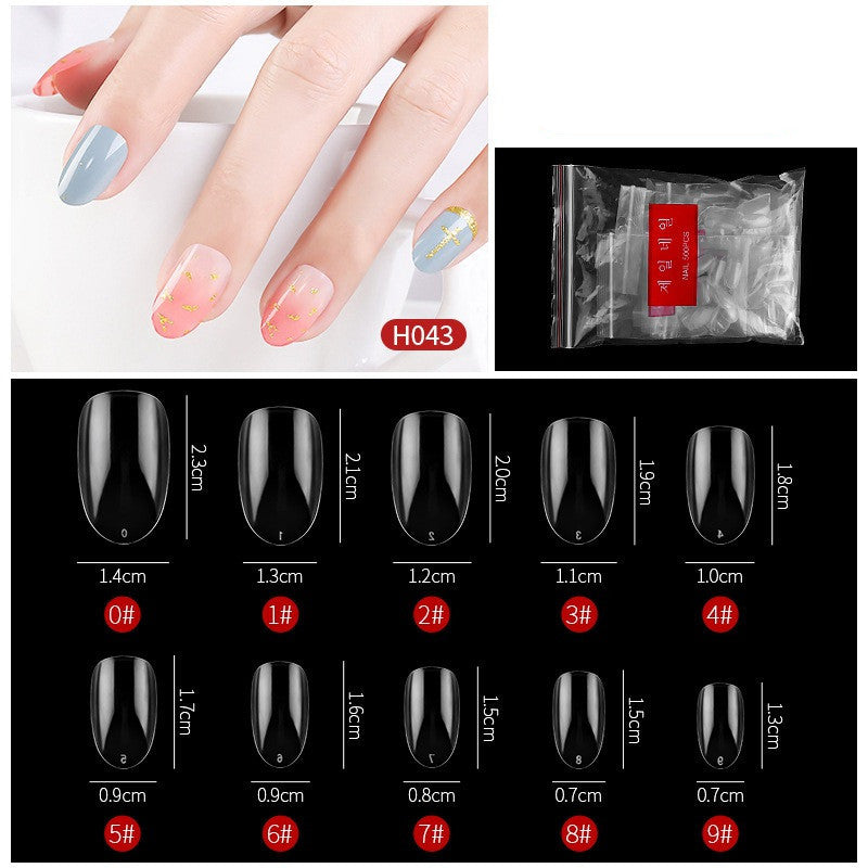 No-Trace Drop False Nails – Seamless Press-On Tips for DIY & Salon Nail Art - HZ Mobile