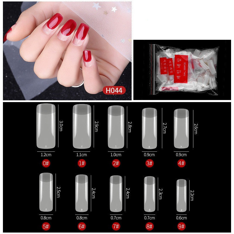 No-Trace Drop False Nails – Seamless Press-On Tips for DIY & Salon Nail Art - HZ Mobile