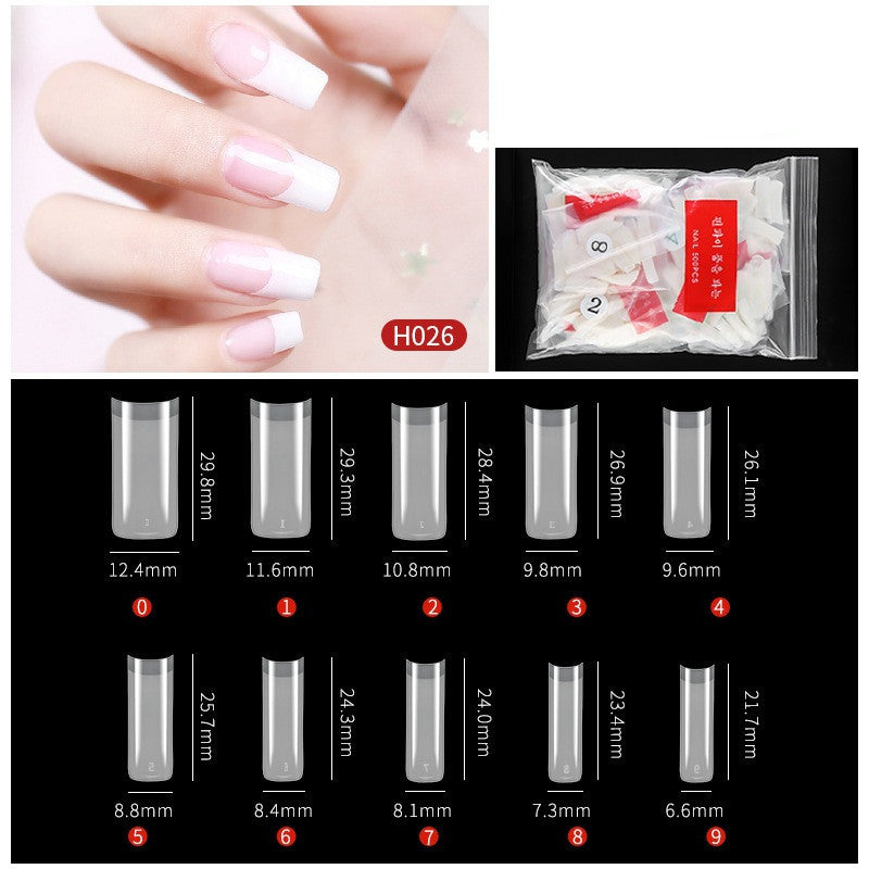 No-Trace Drop False Nails – Seamless Press-On Tips for DIY & Salon Nail Art - HZ Mobile
