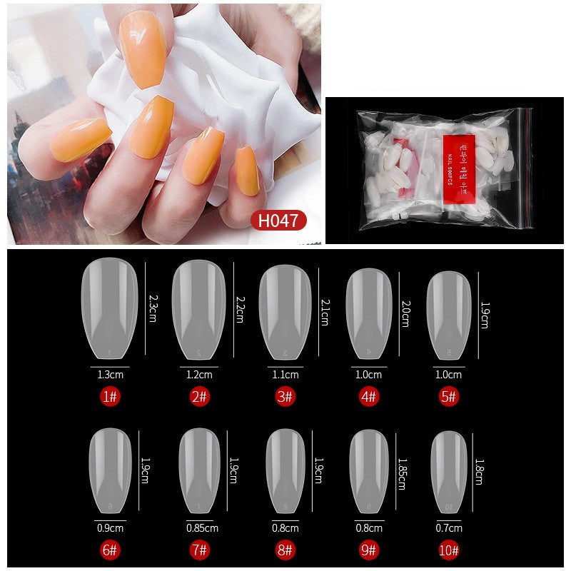 No-Trace Drop False Nails – Seamless Press-On Tips for DIY & Salon Nail Art - HZ Mobile