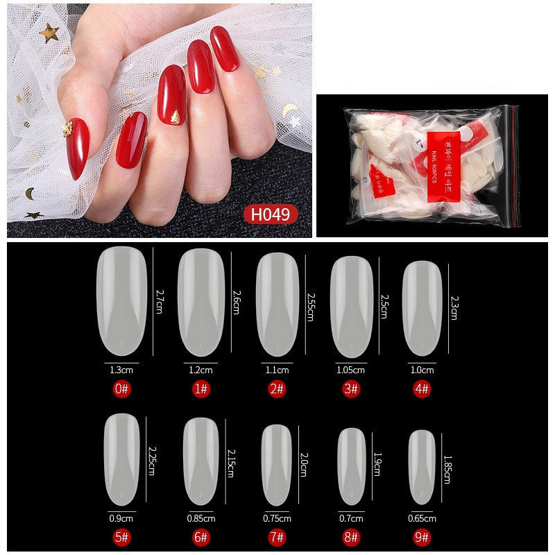 No-Trace Drop False Nails – Seamless Press-On Tips for DIY & Salon Nail Art - HZ Mobile