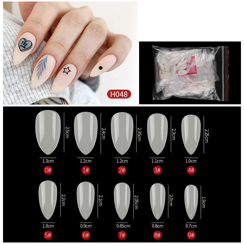 No-Trace Drop False Nails – Seamless Press-On Tips for DIY & Salon Nail Art - HZ Mobile