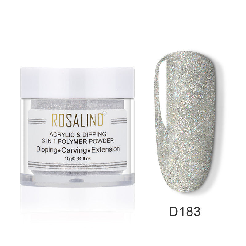 Crystal 3-in-1 Infiltrating Powder – Multi-Use Nail Acrylic, Dipping & Builder Powder - HZ Mobile