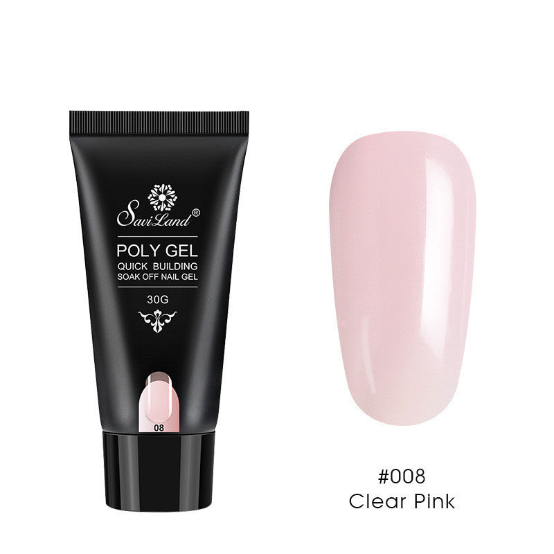 Quick Crystal Nail Extension Gel Set – Easy Builder Gel Kit for DIY & Salon Manicure - HZ Mobile