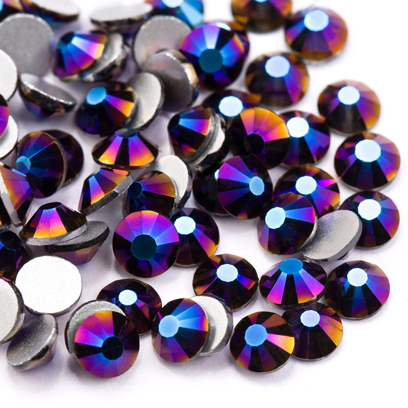 Glass Flat Rhinestones for Nail Drill – Sparkling Crystal Gems for DIY & Salon Nail Art - HZ Mobile