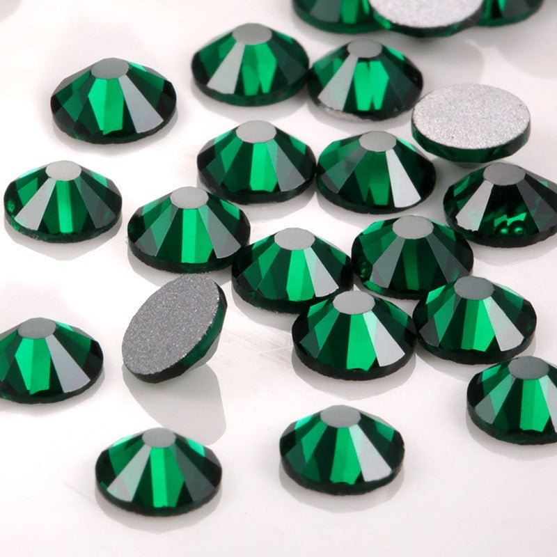Glass Flat Rhinestones for Nail Drill – Sparkling Crystal Gems for DIY & Salon Nail Art - HZ Mobile