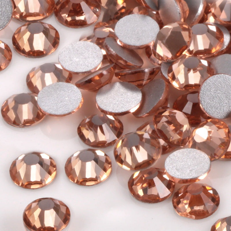 Glass Flat Rhinestones for Nail Drill – Sparkling Crystal Gems for DIY & Salon Nail Art - HZ Mobile
