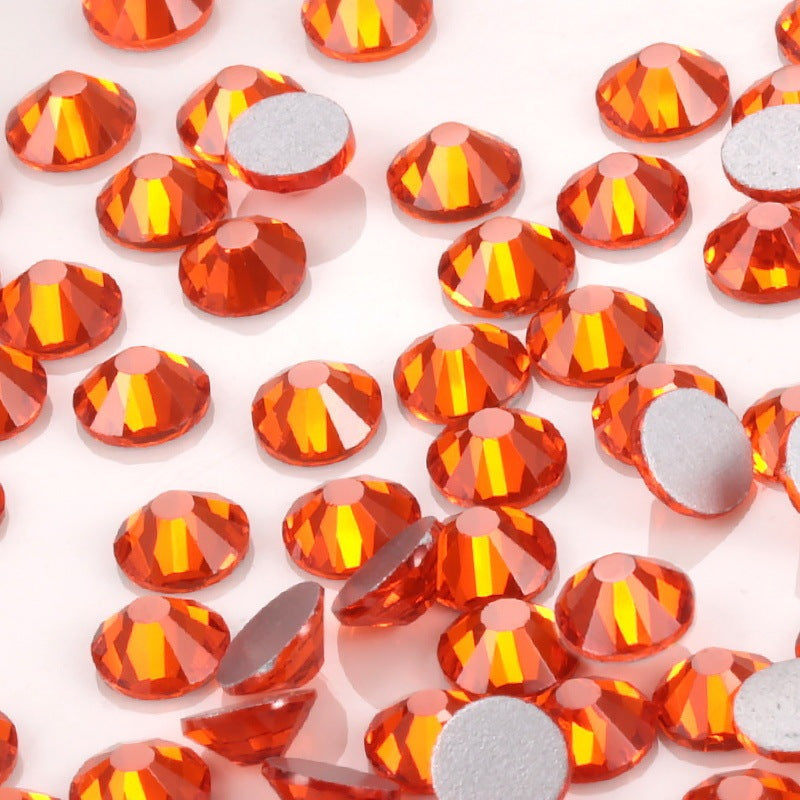 Glass Flat Rhinestones for Nail Drill – Sparkling Crystal Gems for DIY & Salon Nail Art - HZ Mobile