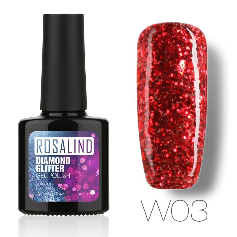 Diamond Nail Gel – Shiny Long-Lasting UV/LED Gel Polish for Sparkling Nail Art - HZ Mobile