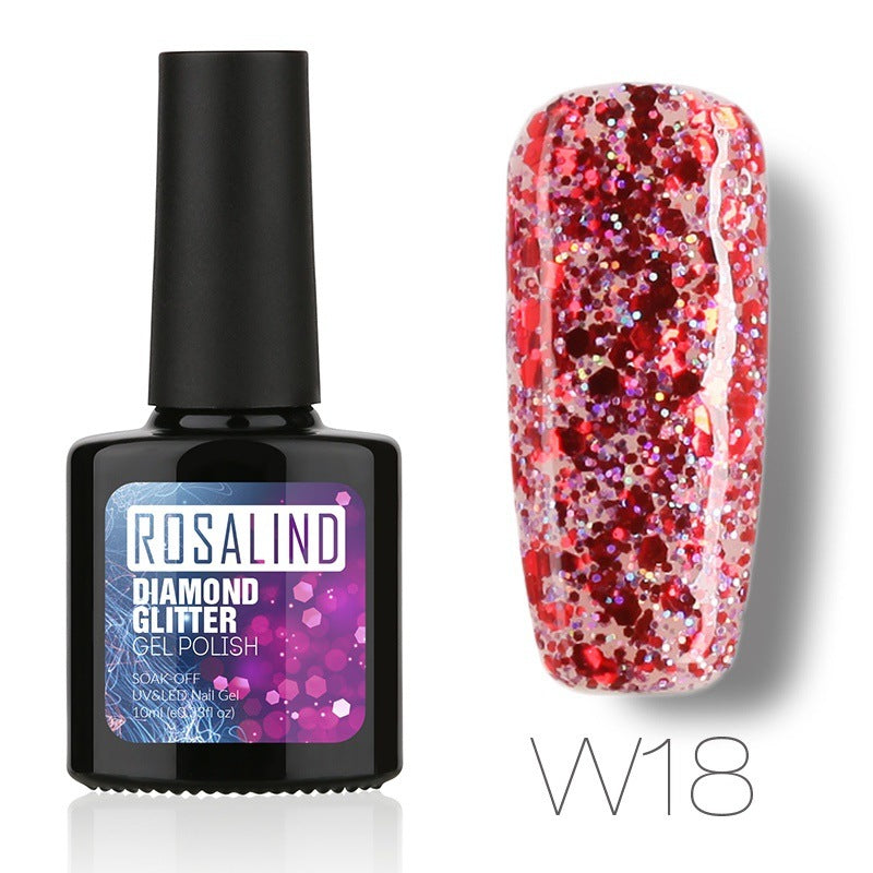 Diamond Nail Gel – Shiny Long-Lasting UV/LED Gel Polish for Sparkling Nail Art - HZ Mobile