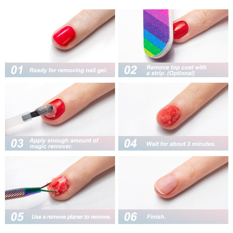 15ml Nail Polish Remover – Quick & Gentle Formula for Easy DIY & Salon Manicure Cleanup - HZ Mobile