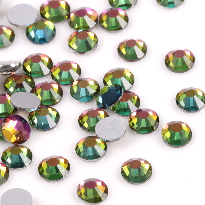 Glass Flat Rhinestones for Nail Drill – Sparkling Crystal Gems for DIY & Salon Nail Art - HZ Mobile