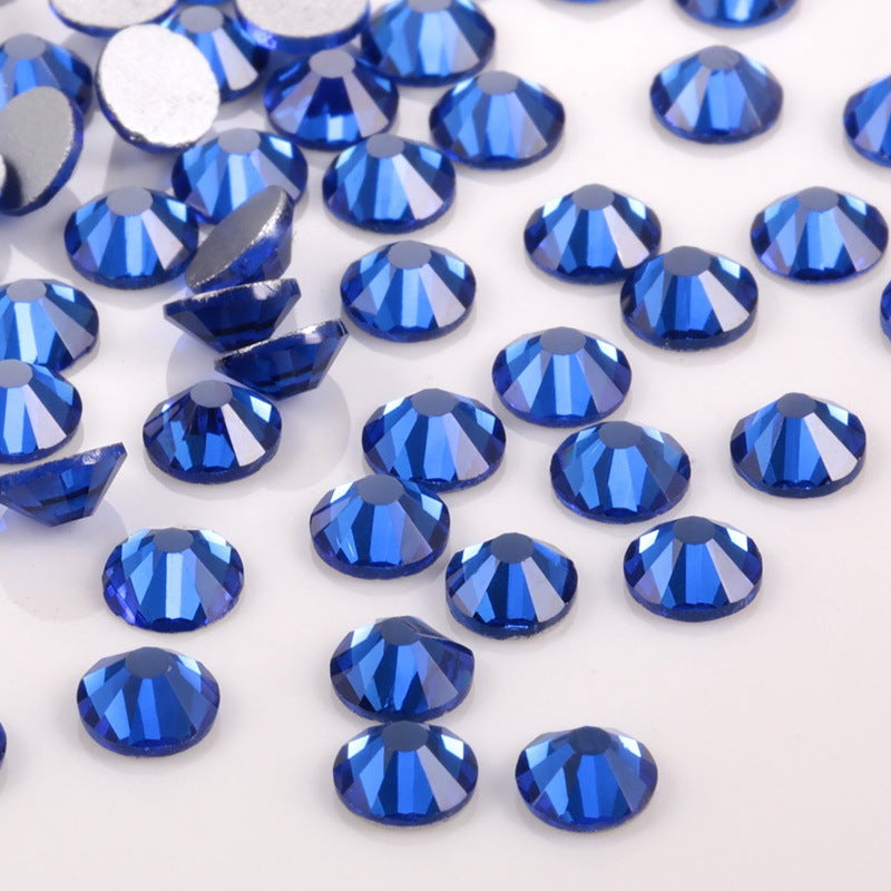 Glass Flat Rhinestones for Nail Drill – Sparkling Crystal Gems for DIY & Salon Nail Art - HZ Mobile