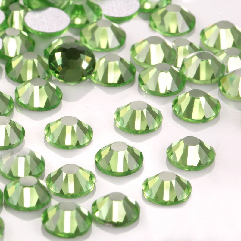 Glass Flat Rhinestones for Nail Drill – Sparkling Crystal Gems for DIY & Salon Nail Art - HZ Mobile