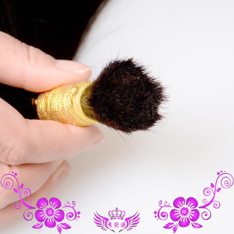 Real Human Hair Piece – Natural Clip-In Topper & Hair Extensions for Volume & Coverage - HZ Mobile