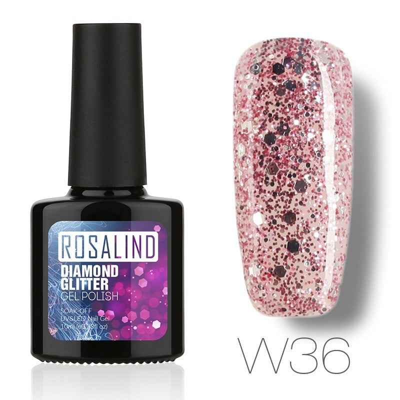 Diamond Nail Gel – Shiny Long-Lasting UV/LED Gel Polish for Sparkling Nail Art - HZ Mobile