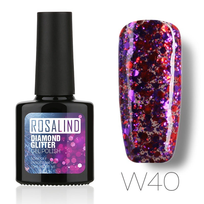 Diamond Nail Gel – Shiny Long-Lasting UV/LED Gel Polish for Sparkling Nail Art - HZ Mobile