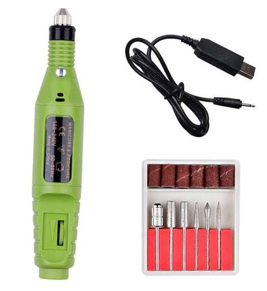 Electric Nail Drill Pen – Portable Nail Polish Machine & Manicure Tool for DIY & Salon - HZ Mobile