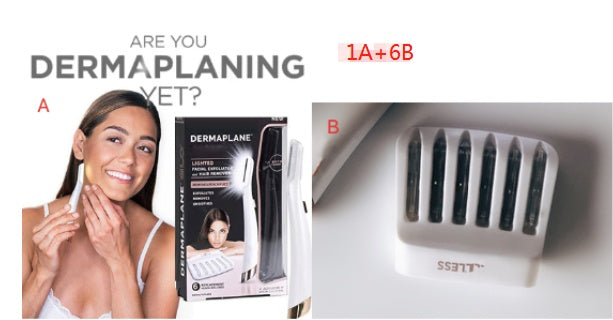 Flawless Dermaplane Glo – Facial Hair Remover & Exfoliating Dermaplaning Tool - HZ Mobile