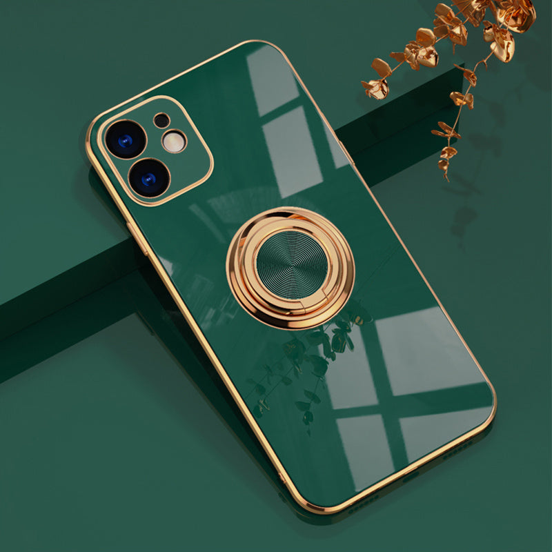 Electroplating Car Magnetic Mobile Phone Case - HZ Mobile