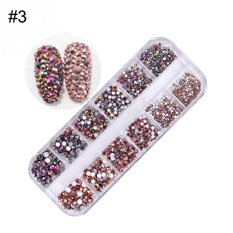 Symphony AB Rhinestones for Nail Art – Sparkling Crystal Decorations for DIY & Salon Manicure - HZ Mobile