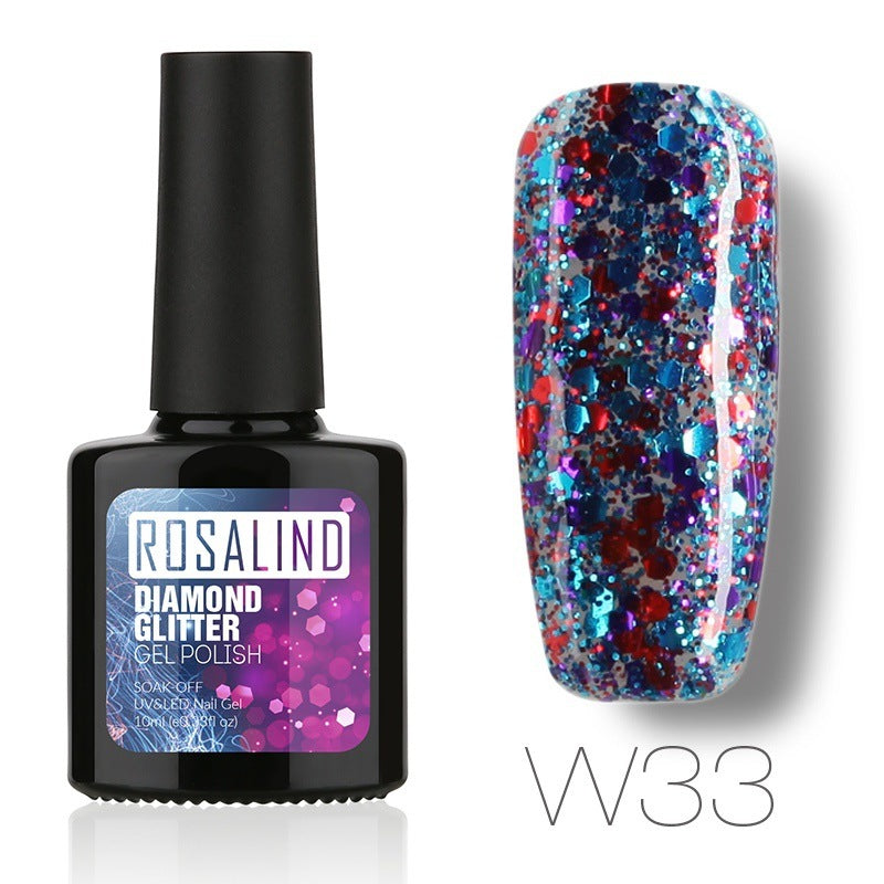 Diamond Nail Gel – Shiny Long-Lasting UV/LED Gel Polish for Sparkling Nail Art - HZ Mobile