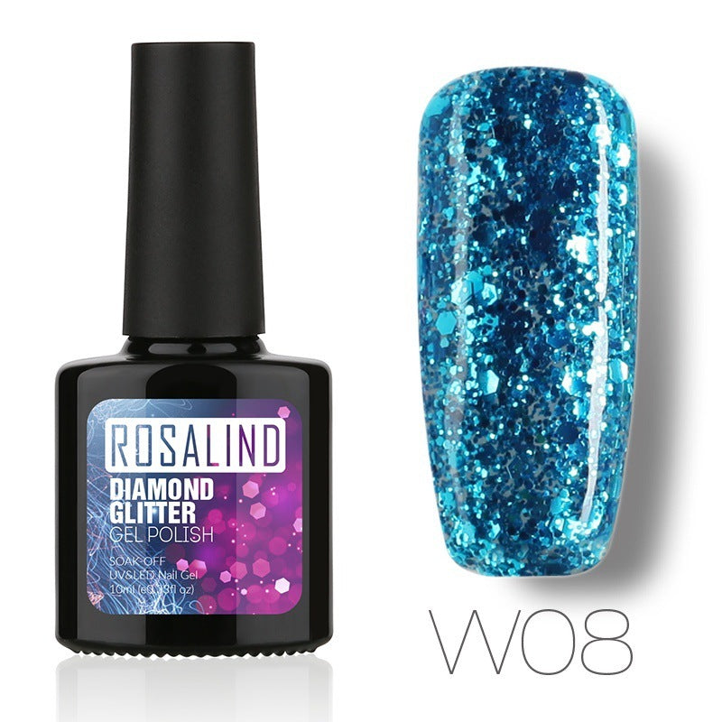 Diamond Nail Gel – Shiny Long-Lasting UV/LED Gel Polish for Sparkling Nail Art - HZ Mobile