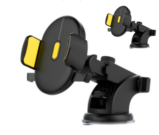 Car Phone Holder Long Rod Telescopic Car Dashboard Suction Cup Type - HZ Mobile