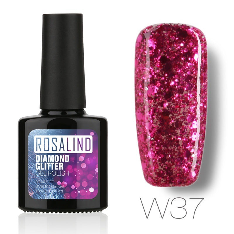 Diamond Nail Gel – Shiny Long-Lasting UV/LED Gel Polish for Sparkling Nail Art - HZ Mobile