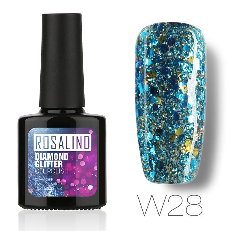 Diamond Nail Gel – Shiny Long-Lasting UV/LED Gel Polish for Sparkling Nail Art - HZ Mobile