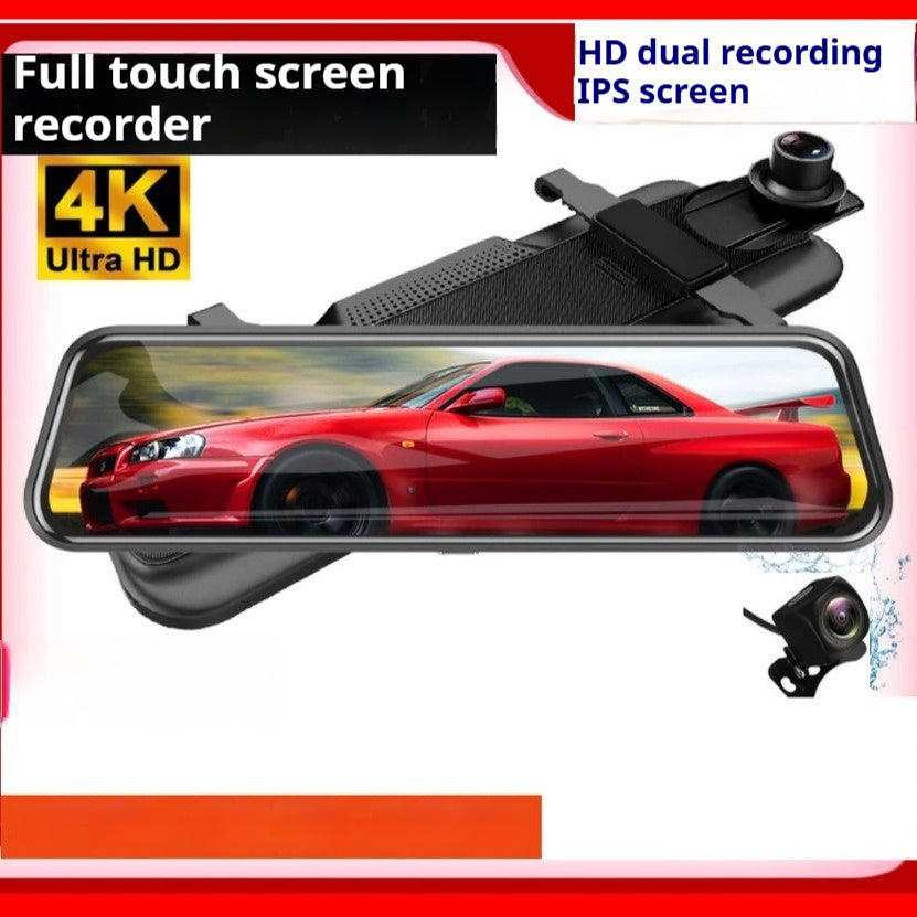 HD 1080p Dual Lens Rearview Mirror Recorder - HZ Mobile