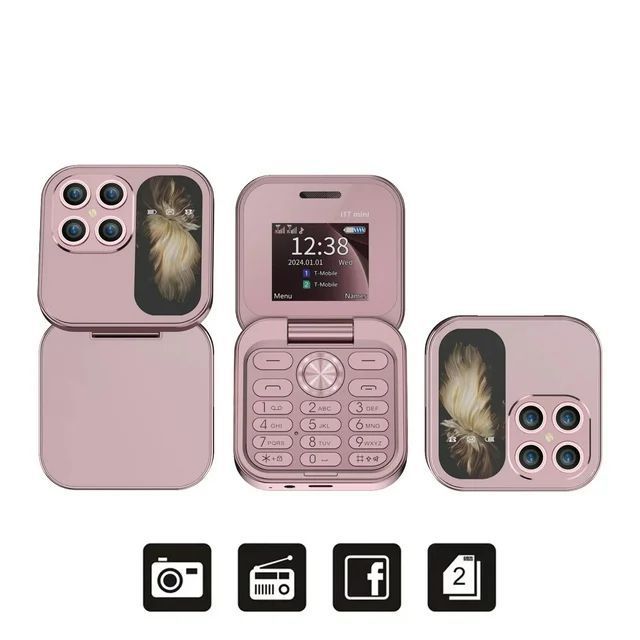 Folding Screen Dual Card Dual Standby 2G Mobile Phone - HZ Mobile