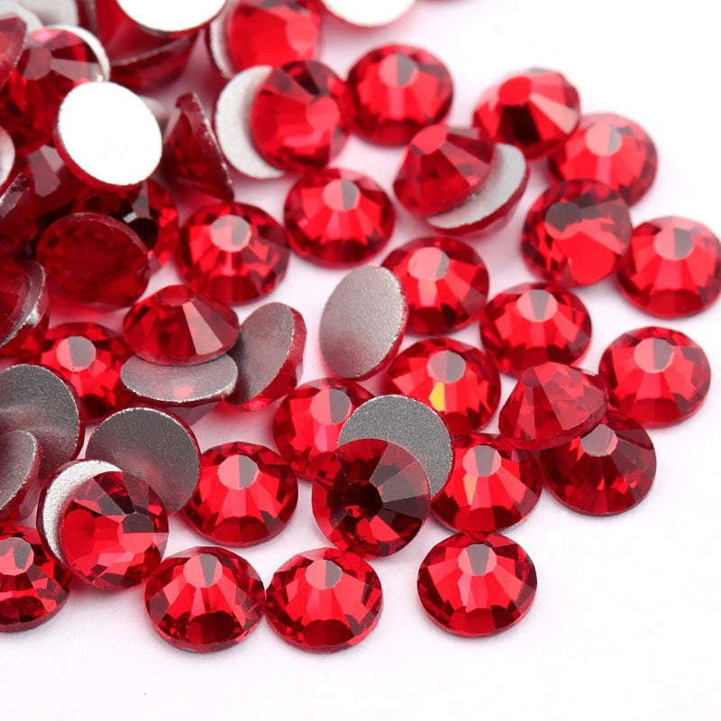 Glass Flat Rhinestones for Nail Drill – Sparkling Crystal Gems for DIY & Salon Nail Art - HZ Mobile