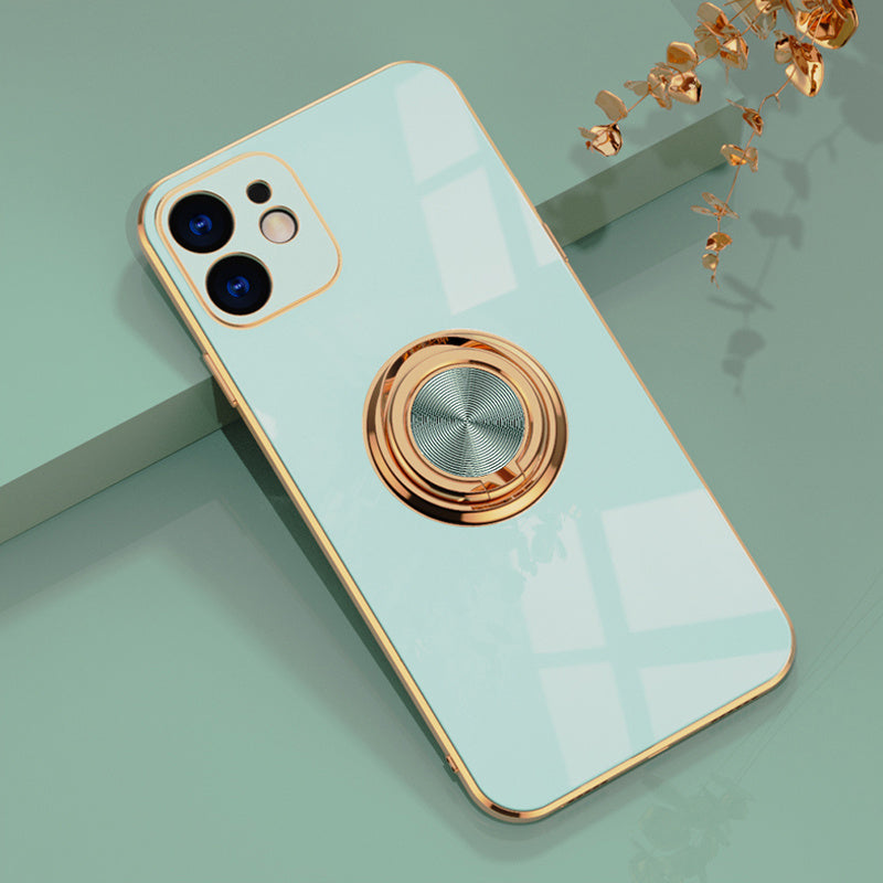 Electroplating Car Magnetic Mobile Phone Case - HZ Mobile