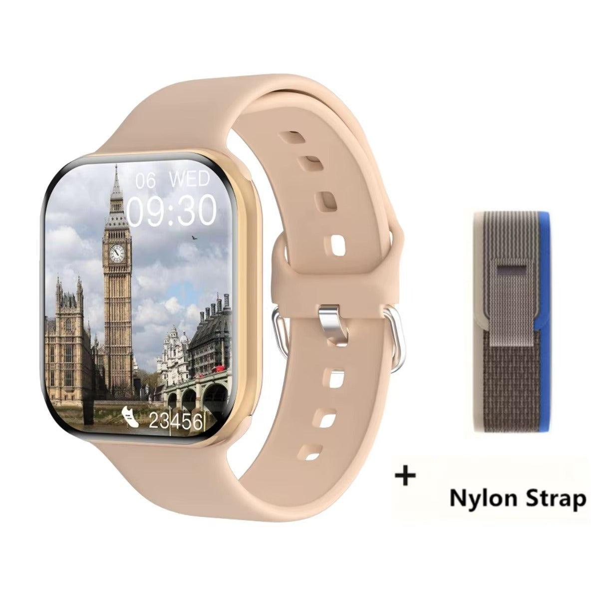 Smart Fitness Smartwatch with Health Tracking – Multiple Colors - HZ Mobile