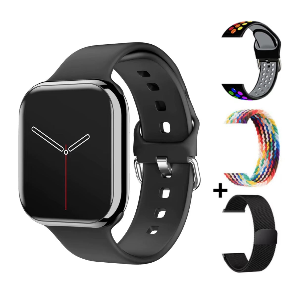 Smart Fitness Smartwatch with Health Tracking – Multiple Colors - HZ Mobile