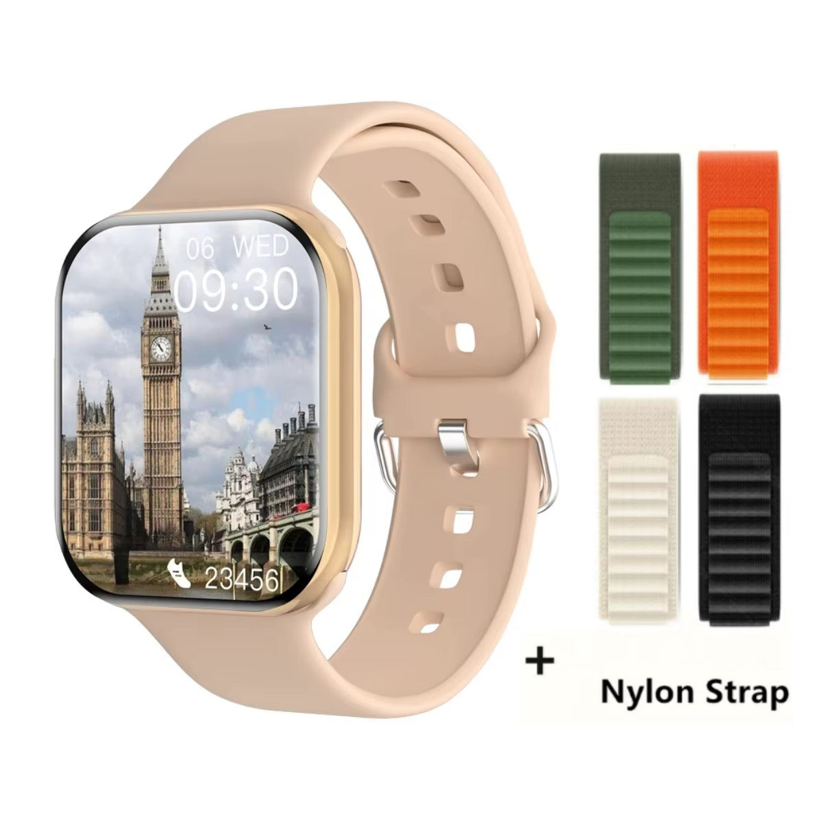 Smart Fitness Smartwatch with Health Tracking – Multiple Colors - HZ Mobile